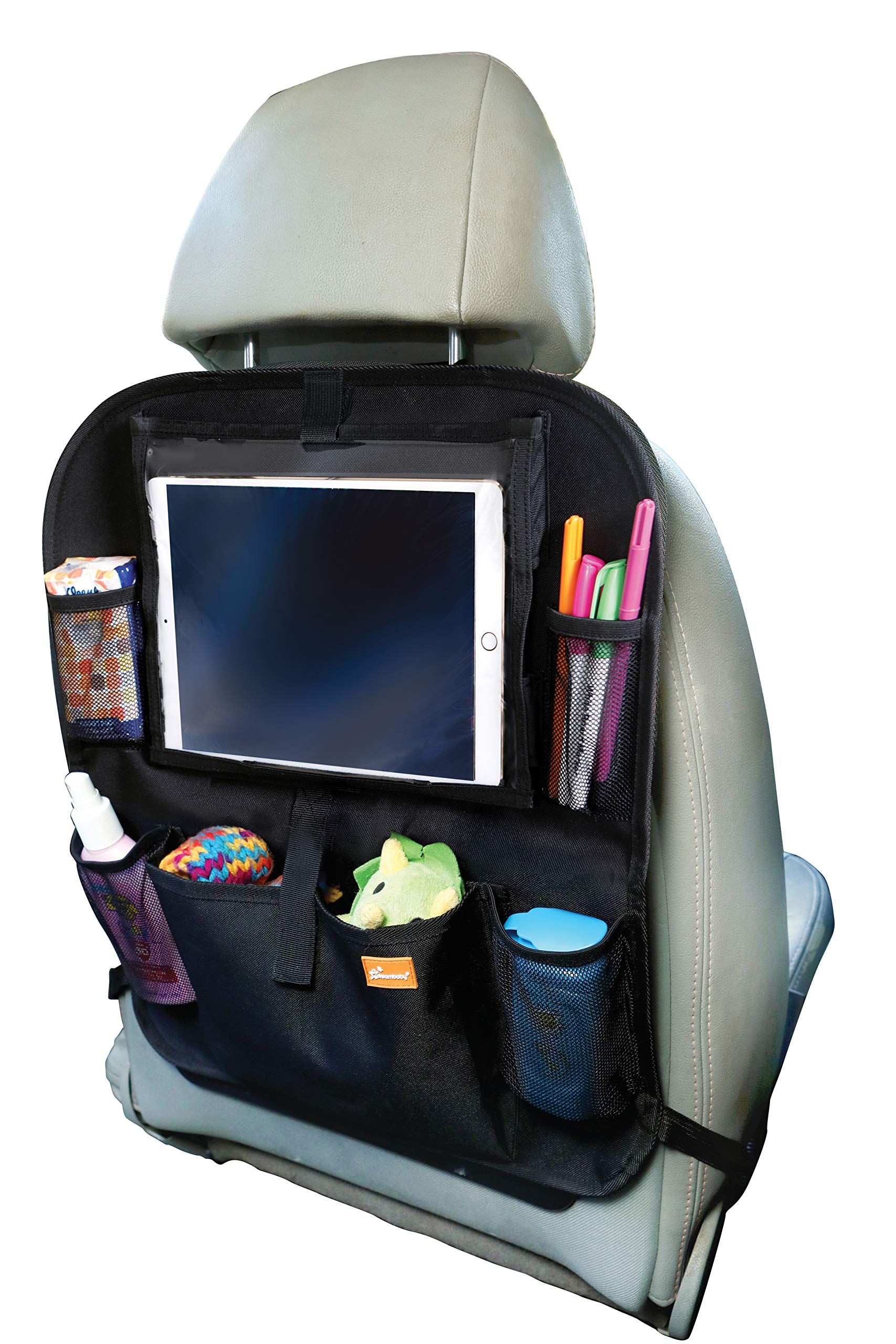 Dreambaby Black Boxed Backseat Organiser With ‘Built-In’ Tablet Holder