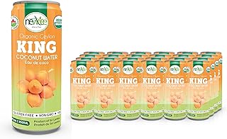 Newtree Organic Ceylon Vegan King Coconut Water | 8.5 fl.oz | 250ml |Pack of 24 |Pure King Coconut Water| Premium King Coconut Water| Organic King Coconut Water | All Natural Hydration | Electrolytes |Glueten Free | Sports Drink|Vegan| No Added Sugar