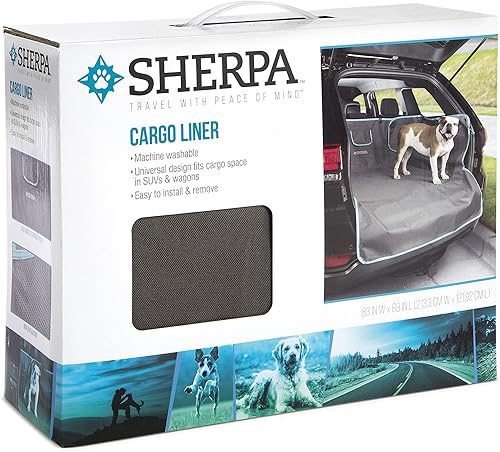 Miniatura 6 de Sherpa Funda protectora resistente al agua para maletero o área de carga, color gris carbón, carga