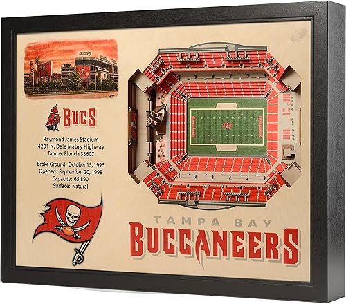 Miniatura 16 de YouTheFan NFL Arte de Pared StadiumView de 25 Capas