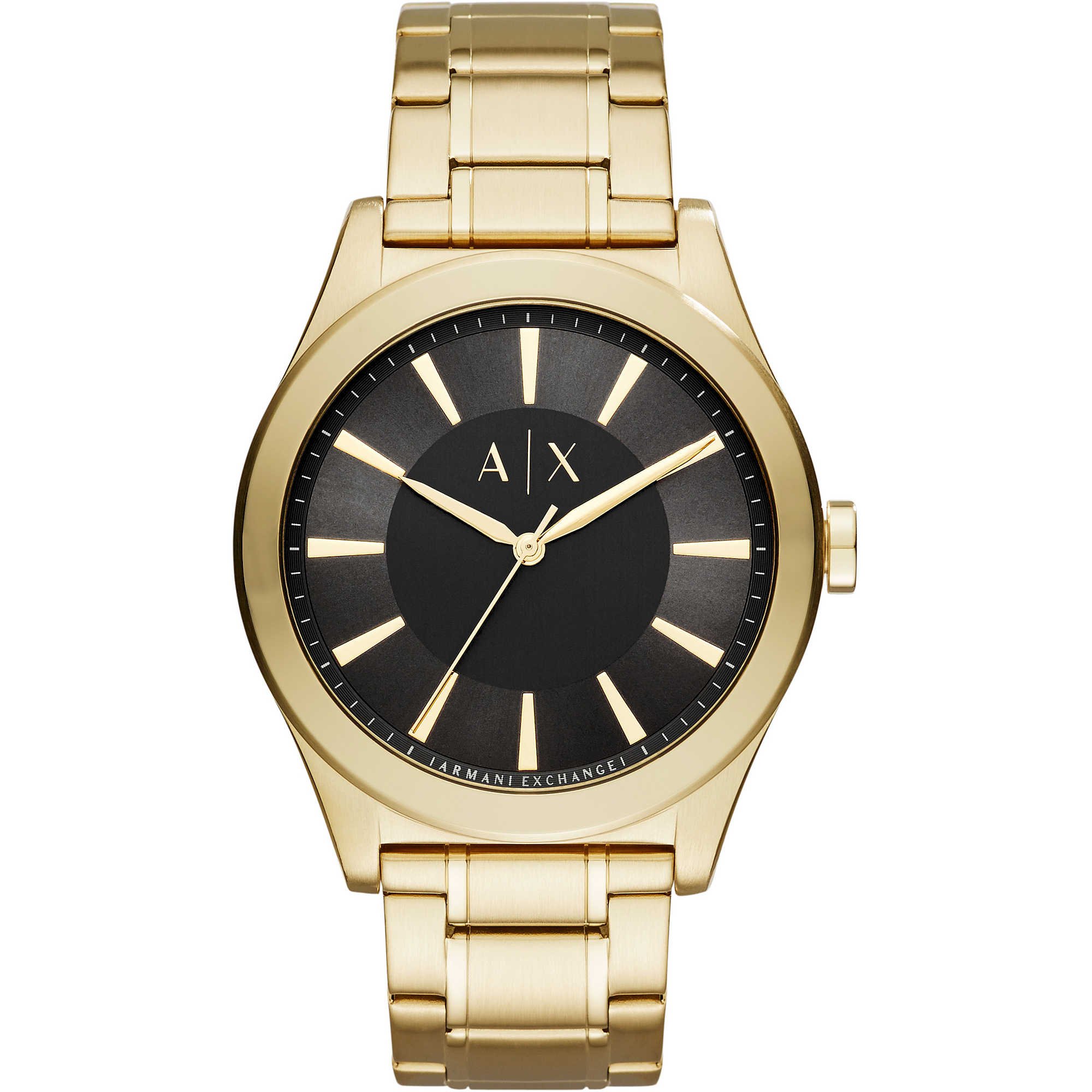 Armani Exchange Stainless Steel Analog Black Dial Men Watch-Ax2328, Gold Band (B01LZI786R) Amazon Price History, Amazon Price Tracker