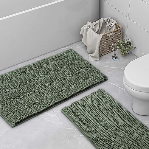 Miniatura 2 de Easy-Going Alfombras de baño antideslizantes y suaves para bañera, ducha, baño, sala de estar, dormitorio, bebé, juego de mascotas, tapete para