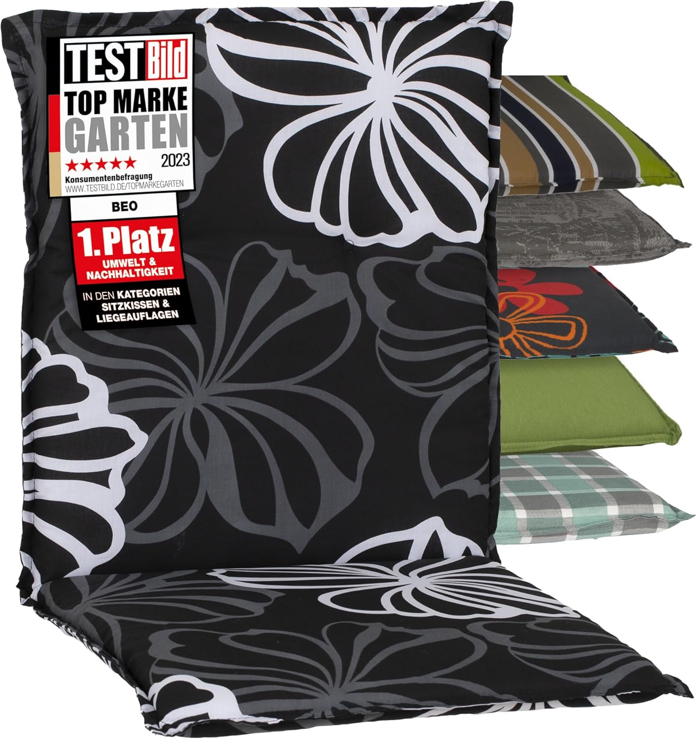 Gartenstuhlauflagen 6er Set - 8cm Dick & UV-beständig Von Homeoutfit24