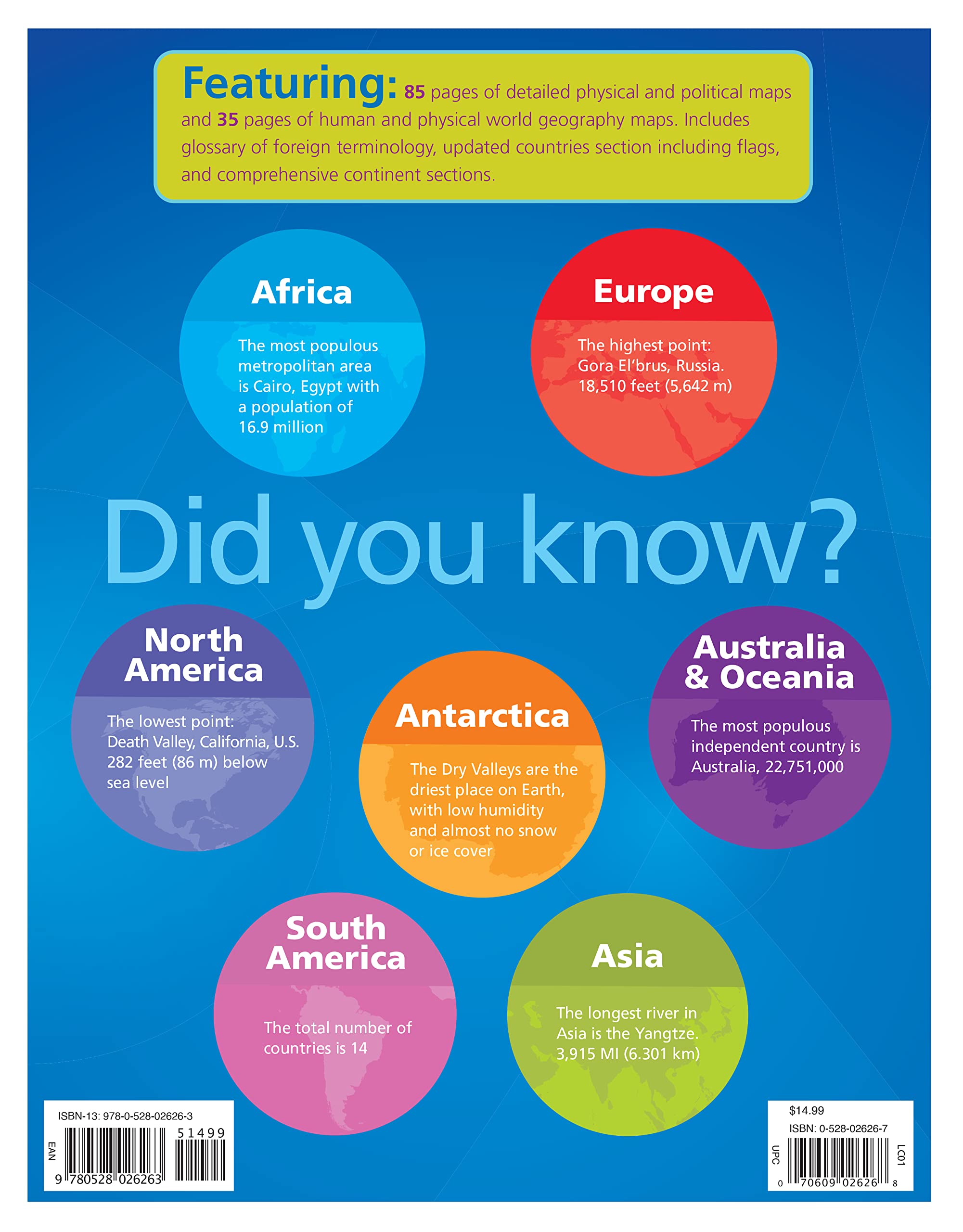 Rand McNally Know Geography(tm) World Atlas Grades 9-12