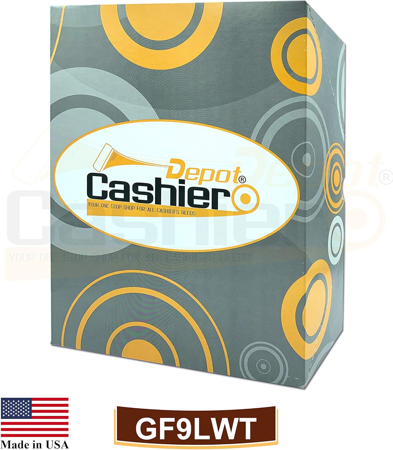 500 Cashier Depot #9 Business Envelopes with Left Window, 3 7/8 x 8 7/8 Inches, Security Tint, Gummed Flap, 24lb White, 500 Count