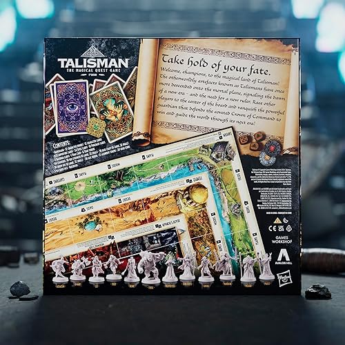 Miniatura 15 de Avalon Hill Talisman The Magical Quest, 5 edición  Juegos de aventura de mesa de fantasía  A partir de 12 años  2 a 6 jugadores  Juegos de