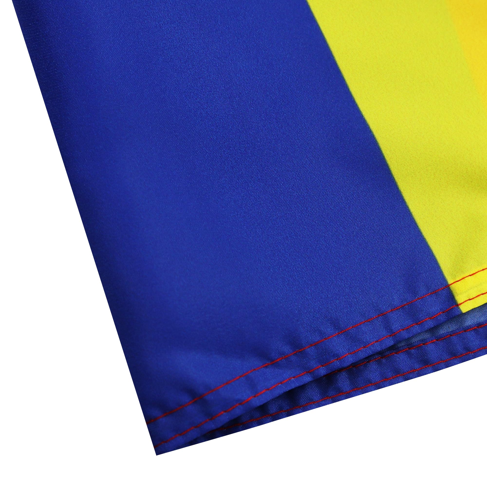 Drapeau Equateur avec Oeillets Métalliques, 90cm x 60cm