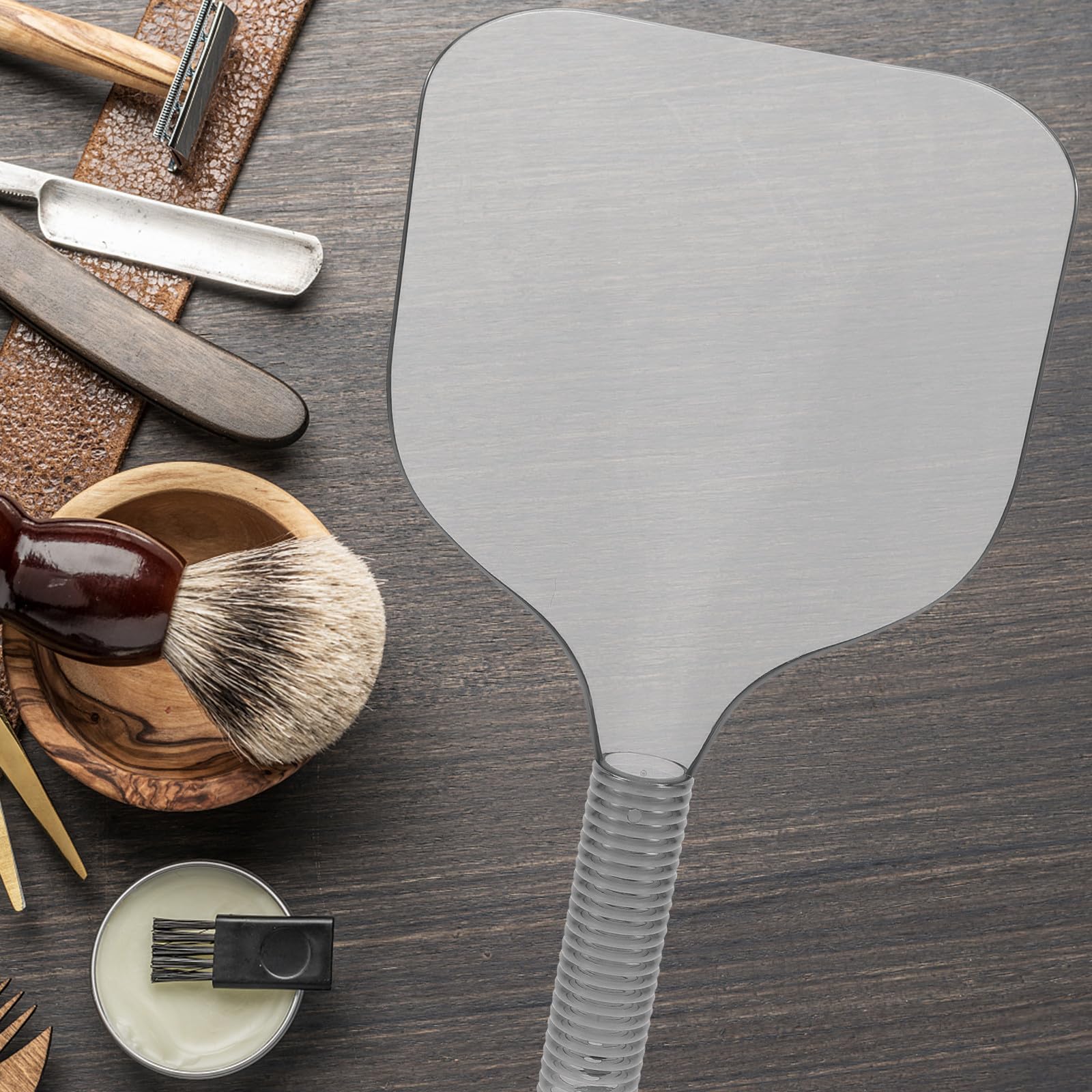 Baluue 5stücke Friseursalon Haarspray Schutzmaske Für Farb Und Ölspritzer Langlebig Aus Pet Modisches Design Augenschutz Für Haarschnitte Einfach Zu Verwenden