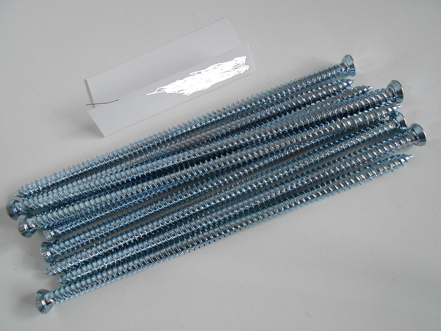 10 Stck Fensterrahmenschrauben vo Bayram® Fensterschrauben Rahmenschrauben Fensterbauschrauben (250)