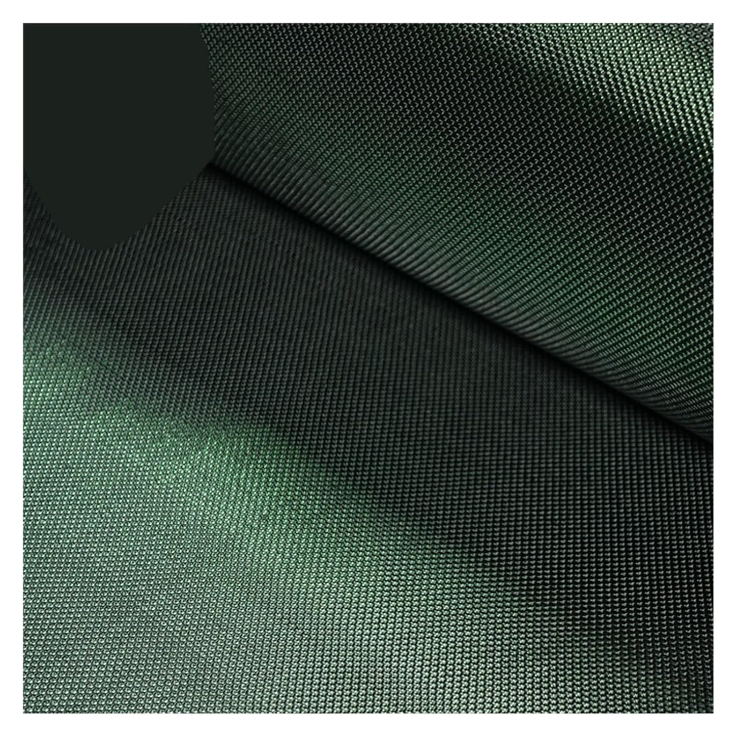 3K 210gsm Green Metal Wire Carbon Fiber Fabric Pure Hood Modification Craft(Plain Weave,50cm x 1m)