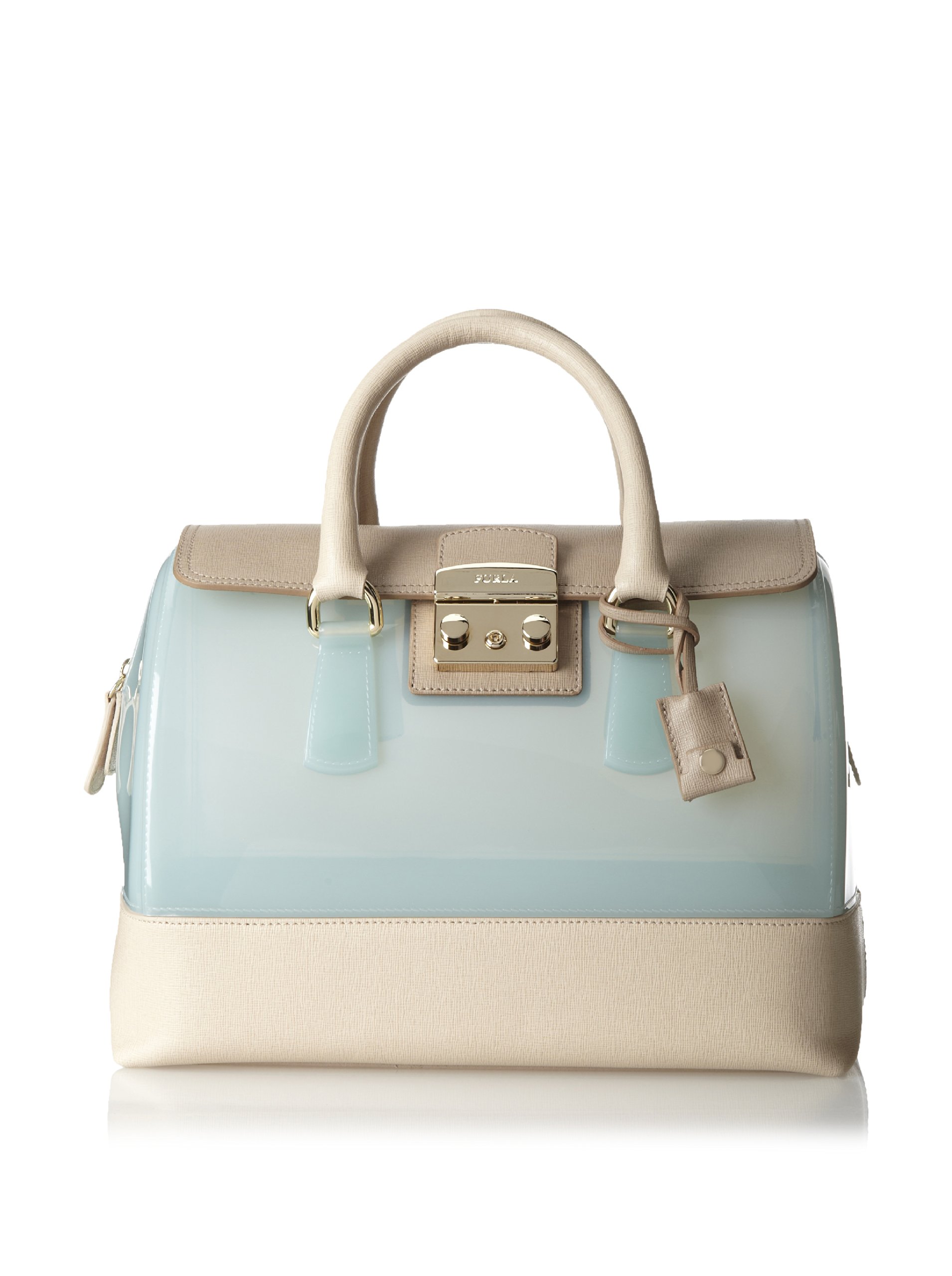 FURLA Candy Vanilla Medium Satchel Handbag