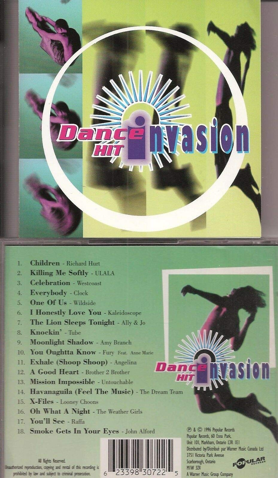 Dance Hit Invasion 1 [Audio CD]