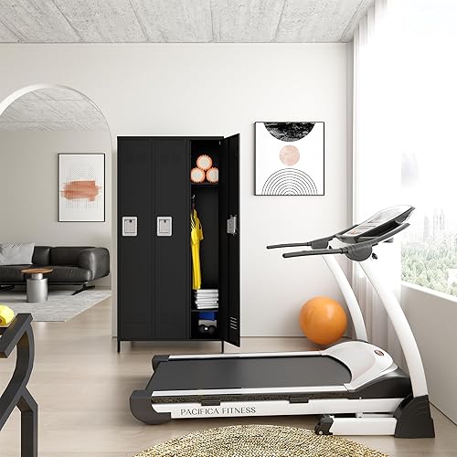 Miniatura 4 de Armario metálico de 9 puertas para empleados Armario de almacenamiento Armario de almacenamiento para hospitales escolares, casillero de gimnasio