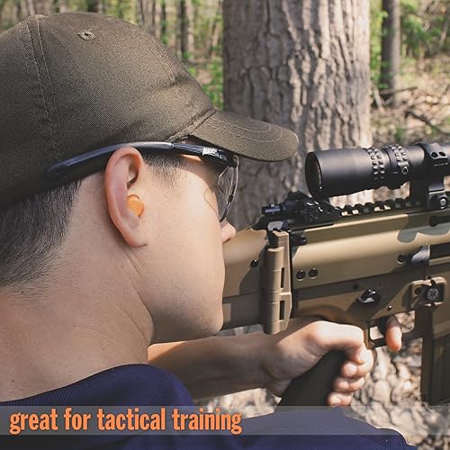 Miniatura 5 de Mack's Tapones para los oídos para disparar municiones  Espuma suave, 44 pares  Protección auditiva para disparar para caza, táctica, objetivo,