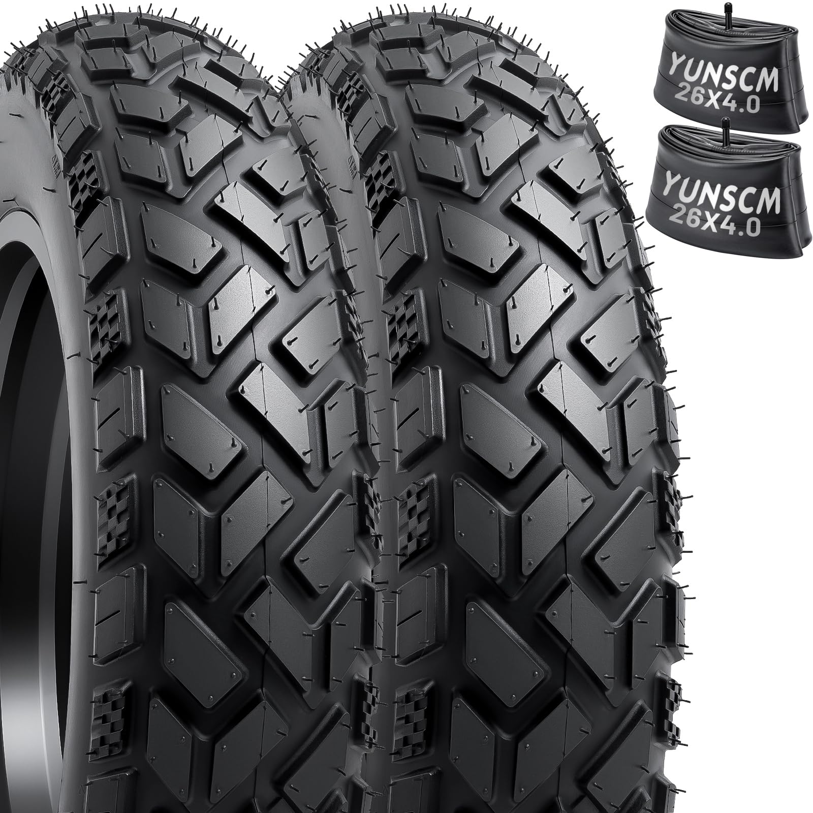 YunSCM 26x4 Fat Tires and Tubes