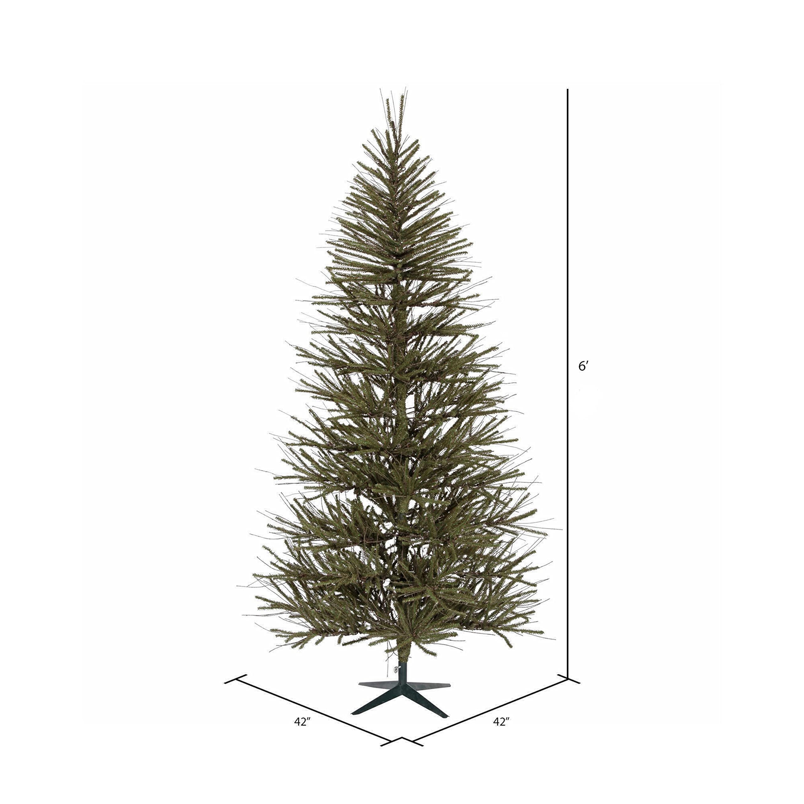 Amazon.com: Vickerman 7' Vienna Twig Artificial Christmas Tree