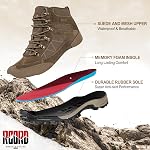 R CORD Hiking Boots Women Waterproof Ankle Support Womens Hiking Boots Backpacking Boots Breathable Non-slip Womens Hiking Shoes Durable Boots for Outdoors