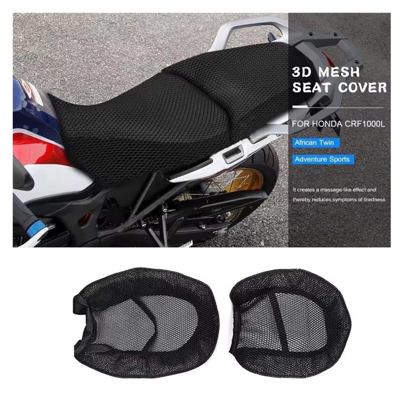 Coprisella Coprisedile Cuscino Per Hond&a African Twin CRF1000 CRF