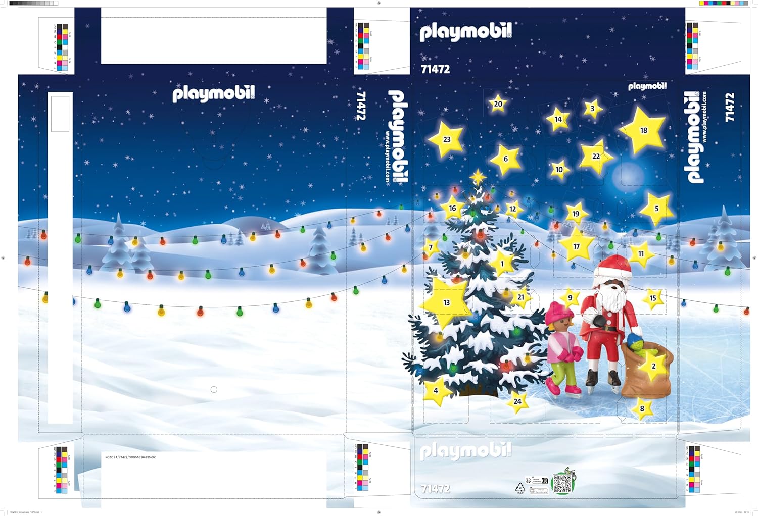 PLAYMOBIL Advent Calendar: Trip to the Christmas Market