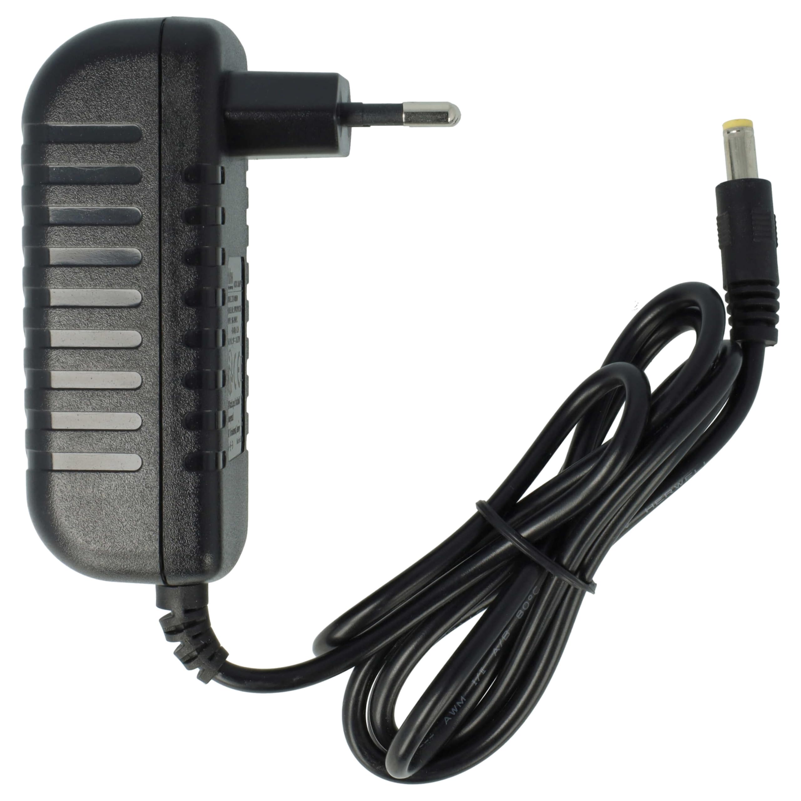 vhbw alimentatore compatibile con Line 6 POD Go, HD 300, HD 400, HD 500X, HD Bean, HD Serie pedale overdrive dispositivo per effetti musicali - 110 cm
