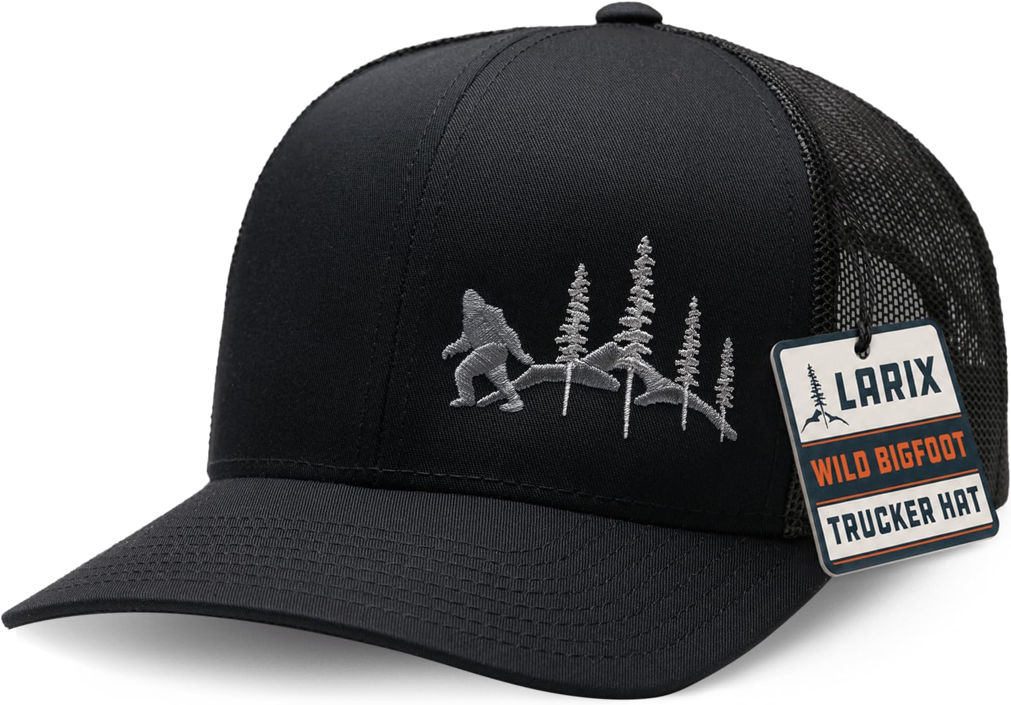LARIX Trucker Hat Men - Snapback Cap with Breatheable Mesh Back, Hats for Men, Mens Hat, Mens Trucker Hats
