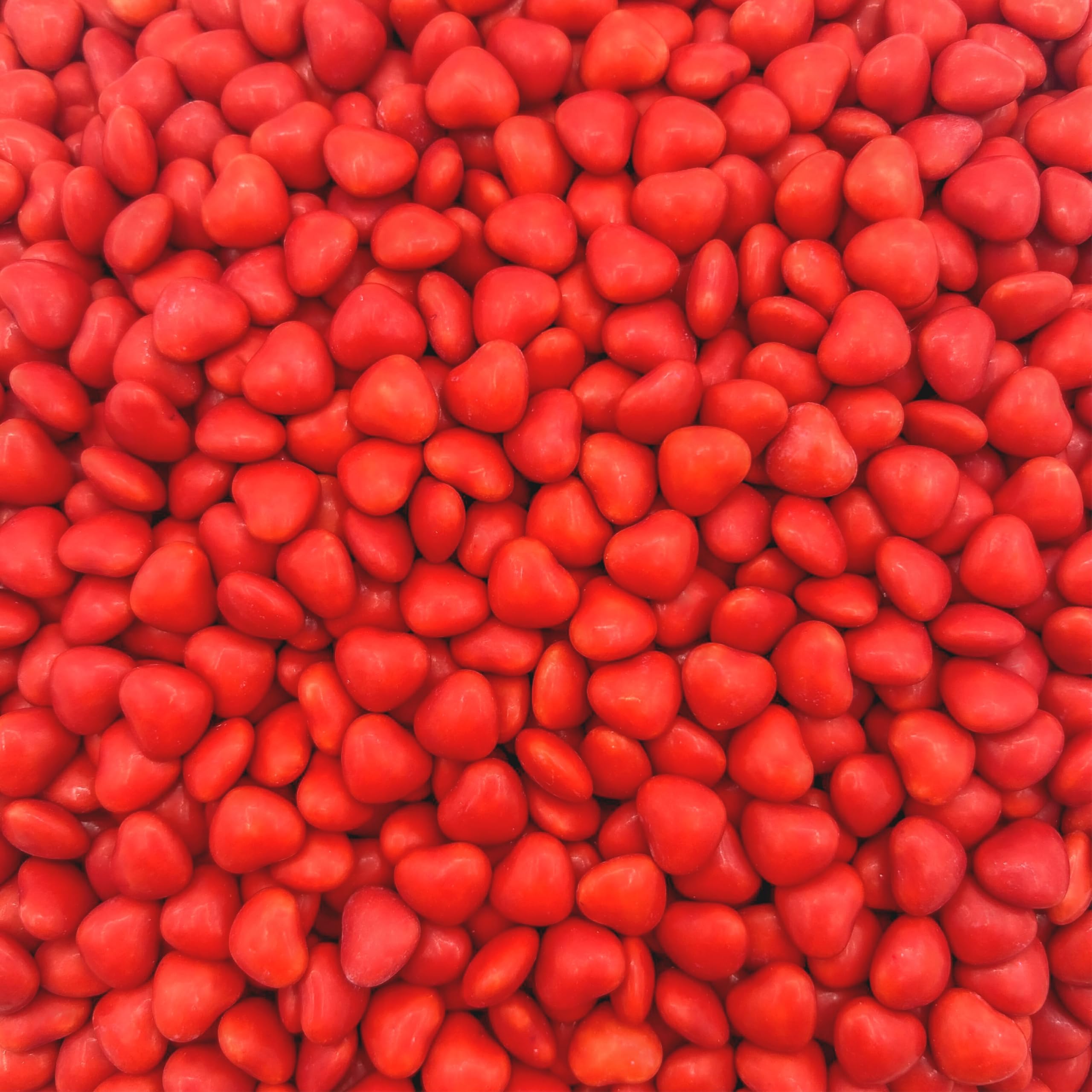 Cinnamon Hearts | 3 Pound Bulk Bag | Cinnamon Candy | Heart Shaped Valentines Candy | Spicy Hard Candies for Holidays, Baking & Dessert Decorating