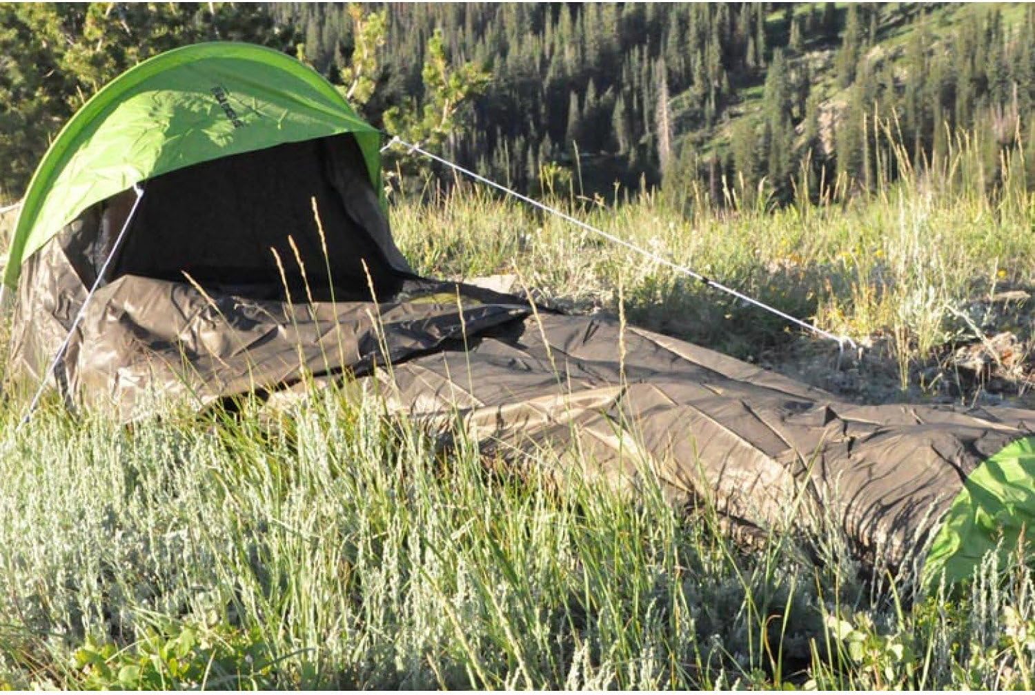 Backside T-7 1 Person 3 Season Bivy Tent Green