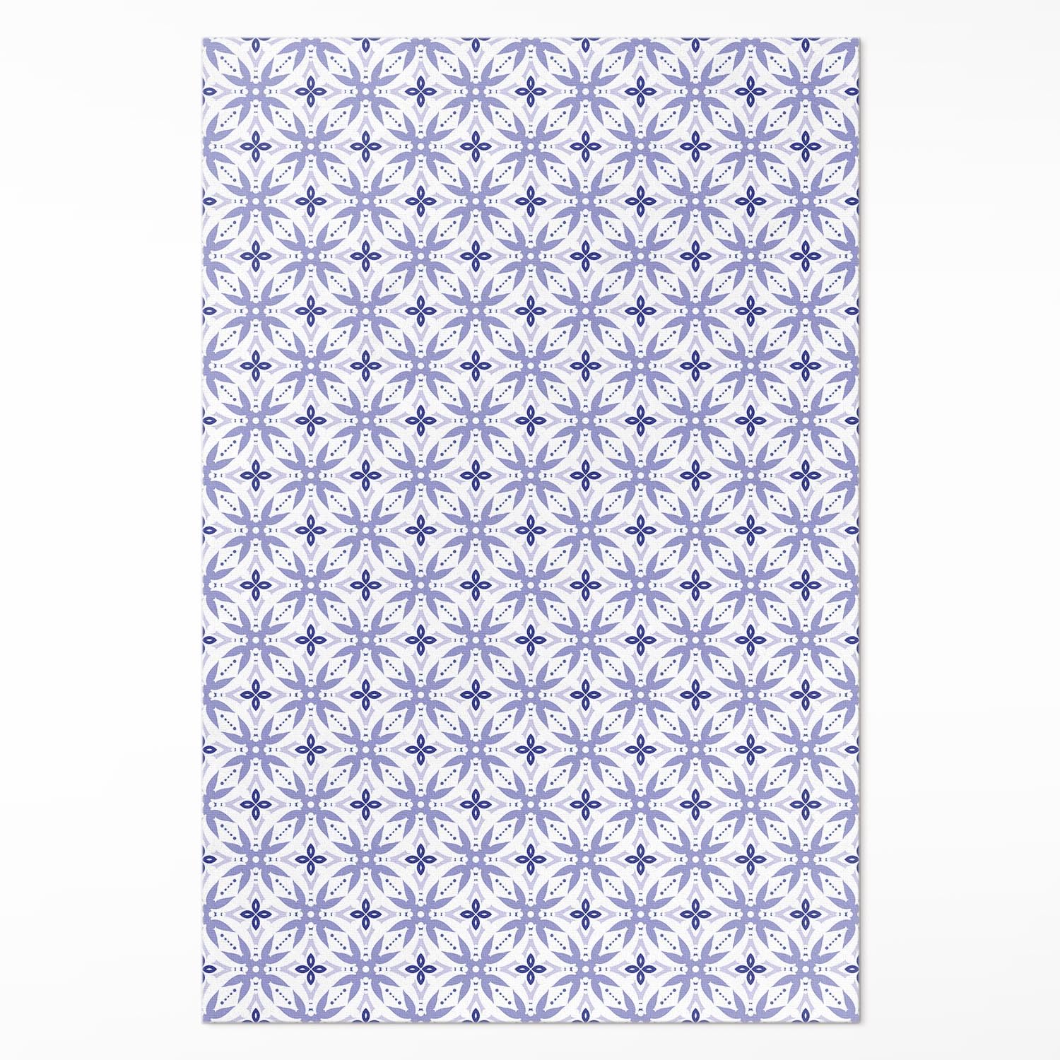 Tapis de cuisine 150x225 cm à carreaux à motifs pour un entretien facile