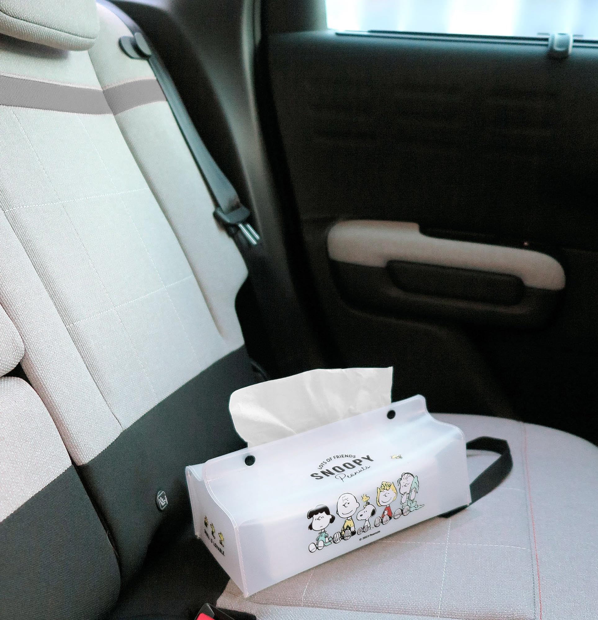 ティッシュケース スヌーピー サニー PEANUTS 車内 ティッシュボックス SNOOPY ティッシュケース スヌーピー 吊り下げ （ ティッシュ