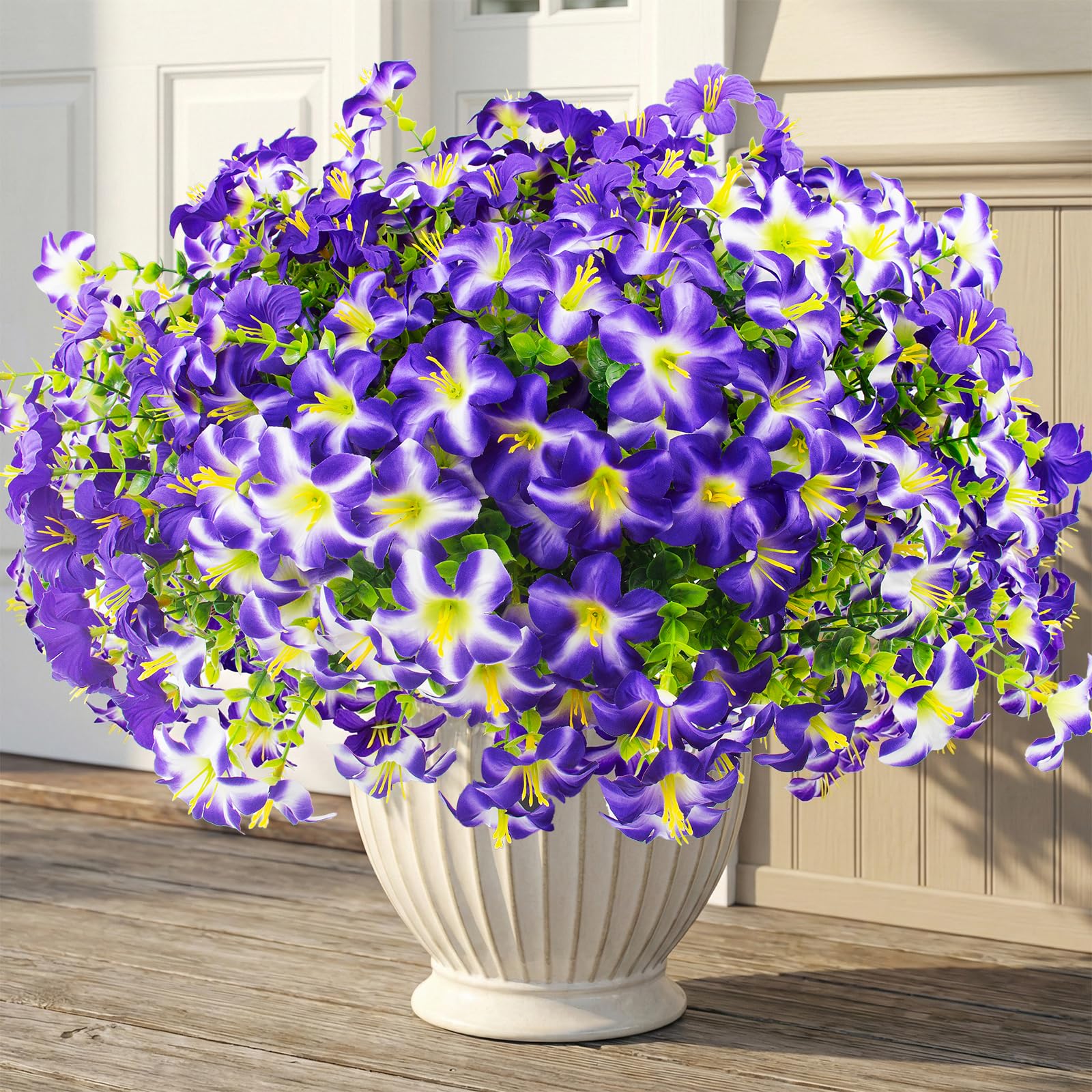 Daynight Faux Petunias Purple