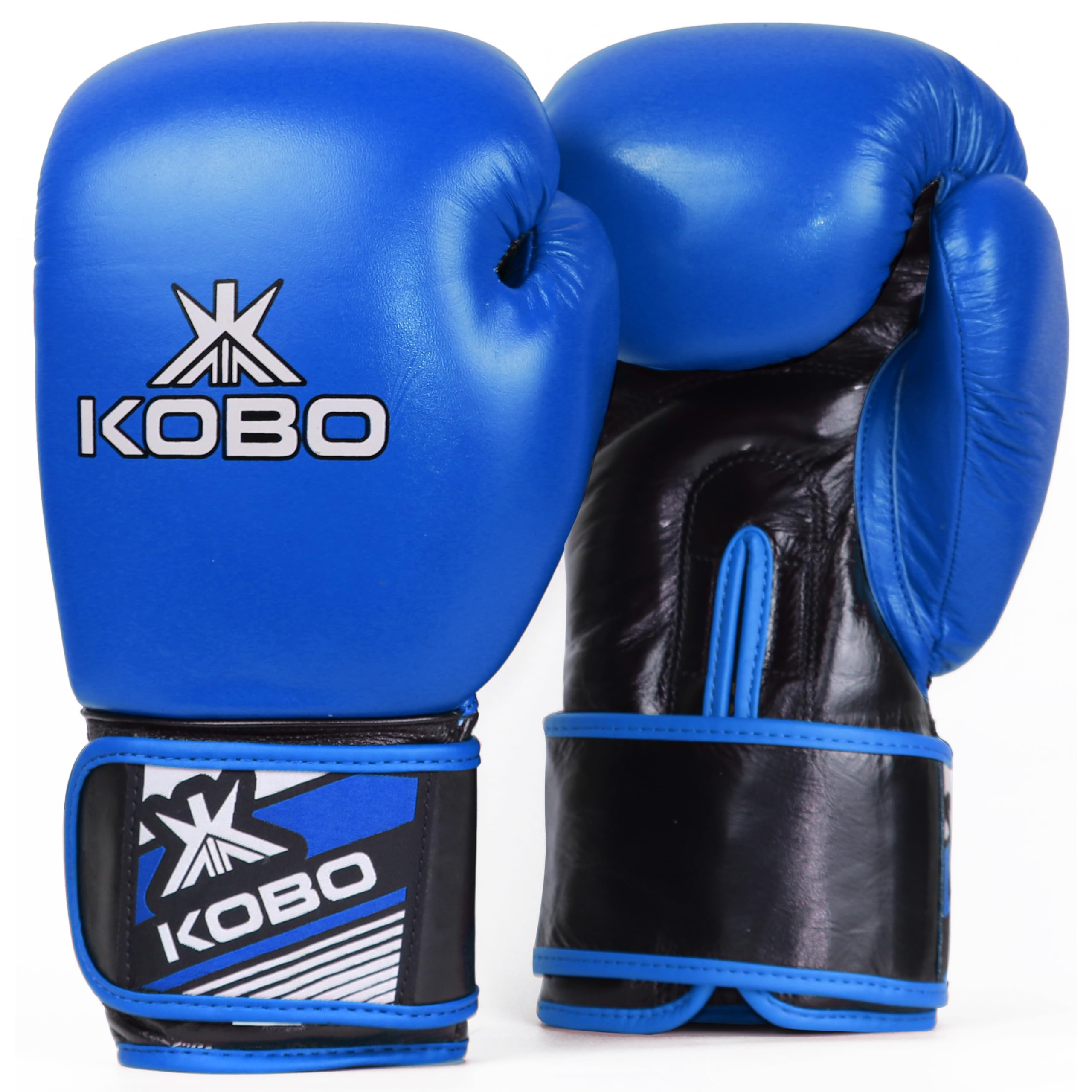 Kobo Top Grain Natural Hide Leather Boxing Gloves-picture-29