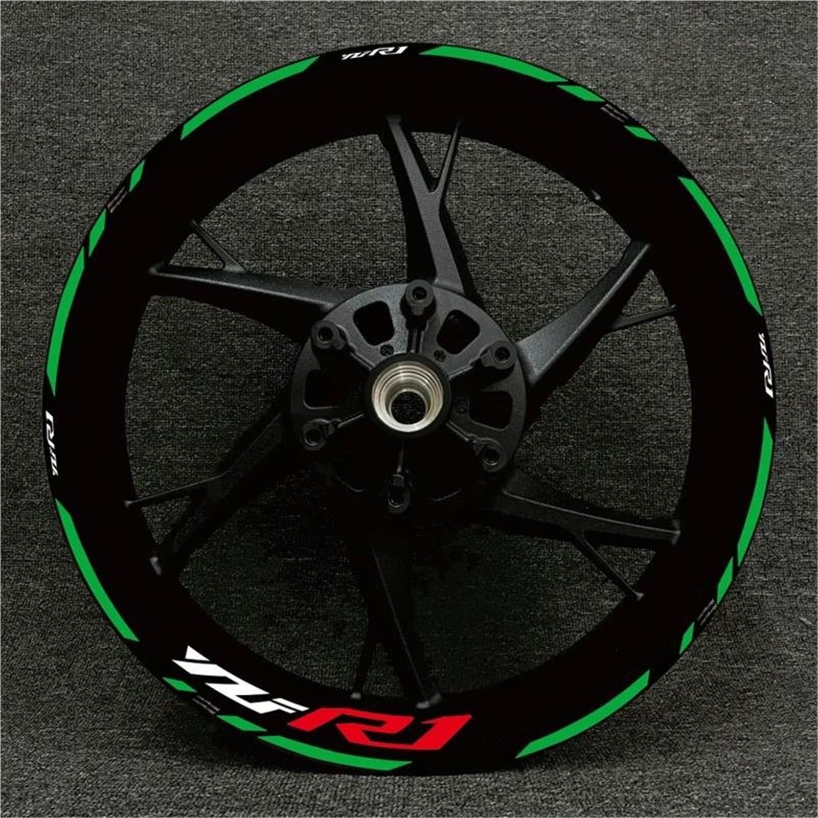 Wheel Stickers Motorcycle Wheel Stickers Rim Reflective Decal for YZFR1 YZF-R1 YZF R1 Stripe Decals Hub Sticker Rim Reflective Decal