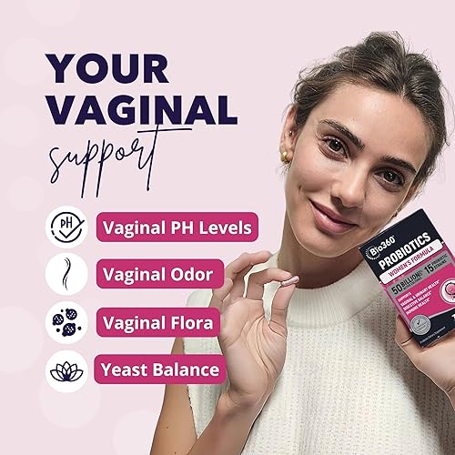 Miniatura 4 de Bio360 Paquete de probióticos, fórmula de apoyo cognitivo y fórmula para mujeres, apoyo cerebral, suplementos de salud intestinal y vaginal, ayuda a