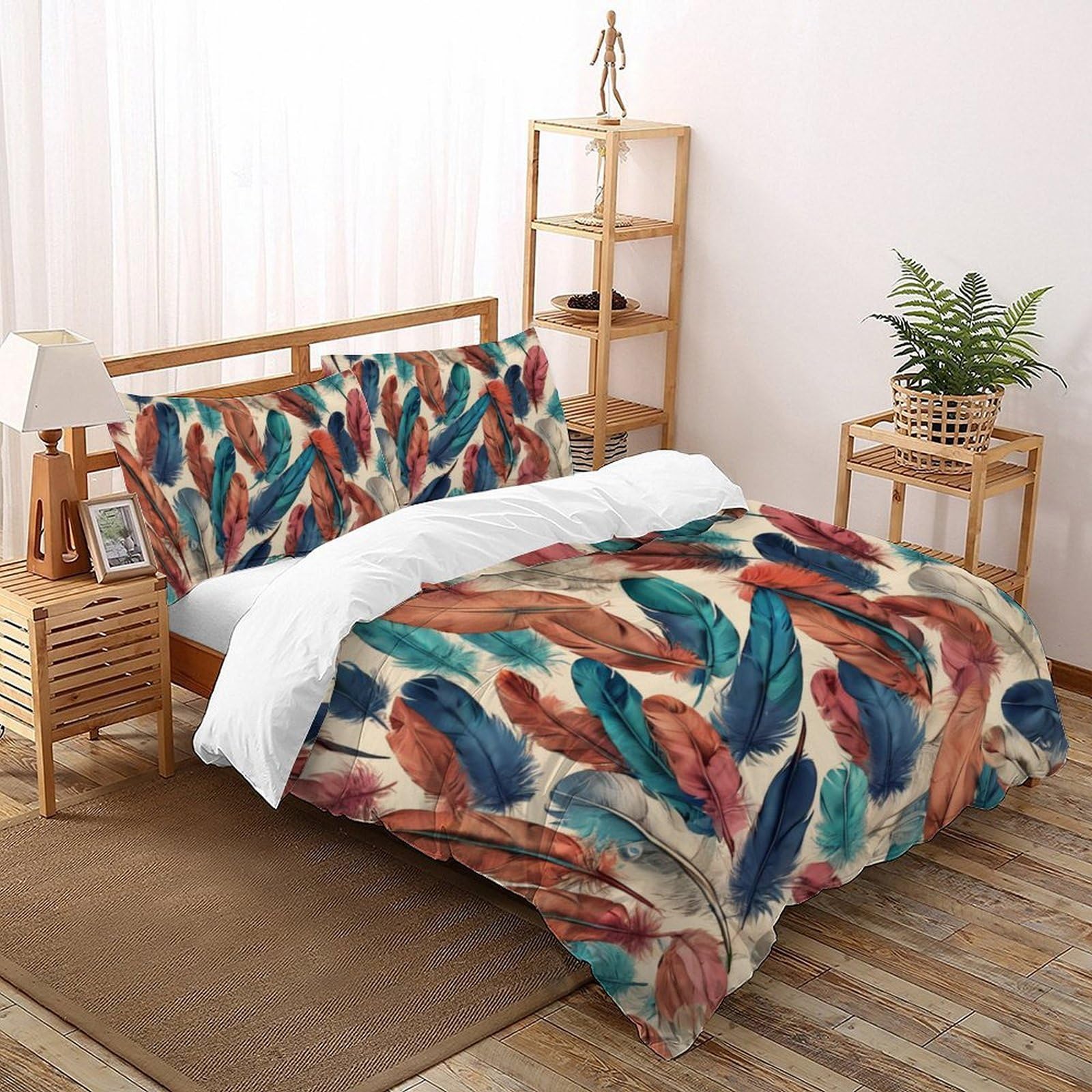 Housses de couette 3D enfants avec fermeture éclair pratique et entretien facile
