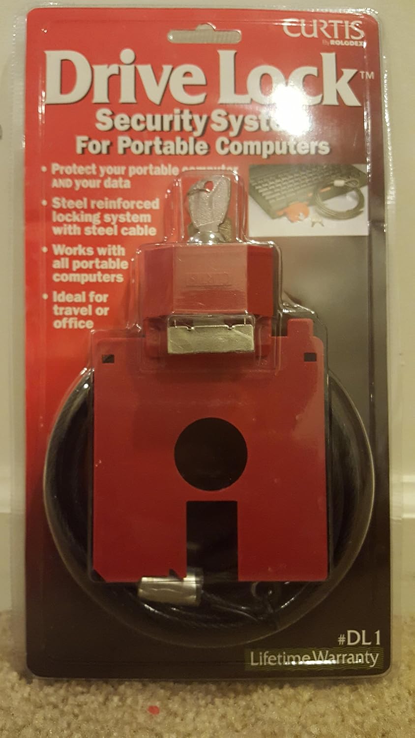 Drive Lock Security System For Portable Computers