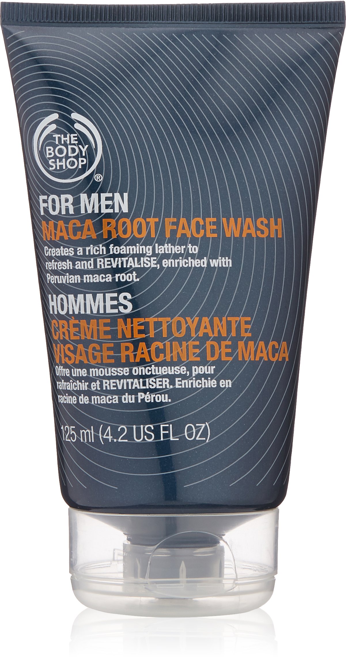 The Body Shop Maca Root Face Wash for Men, 4.2 Fl. Oz.