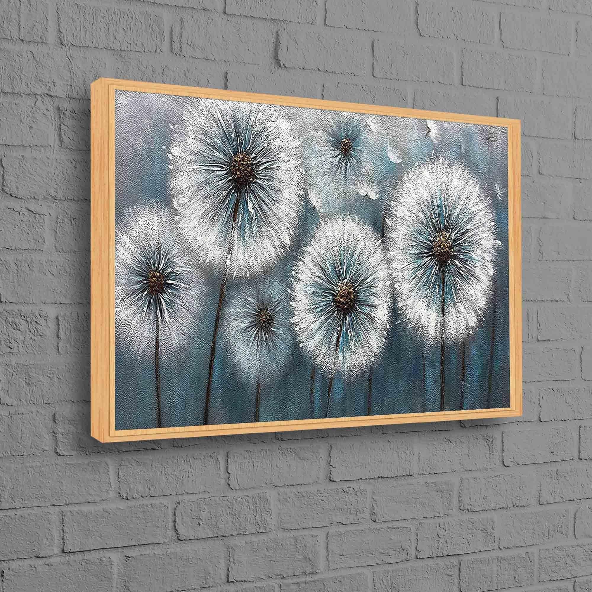 Cadre 20 x 30 cm pissenlit impression sur toile murale - 6