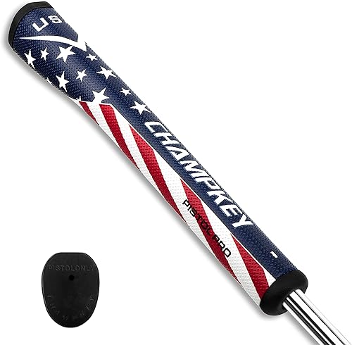 CHAMPKEY USA Pistol Golf Putter Grip  Cómodo poliuretano y agarres ligeros