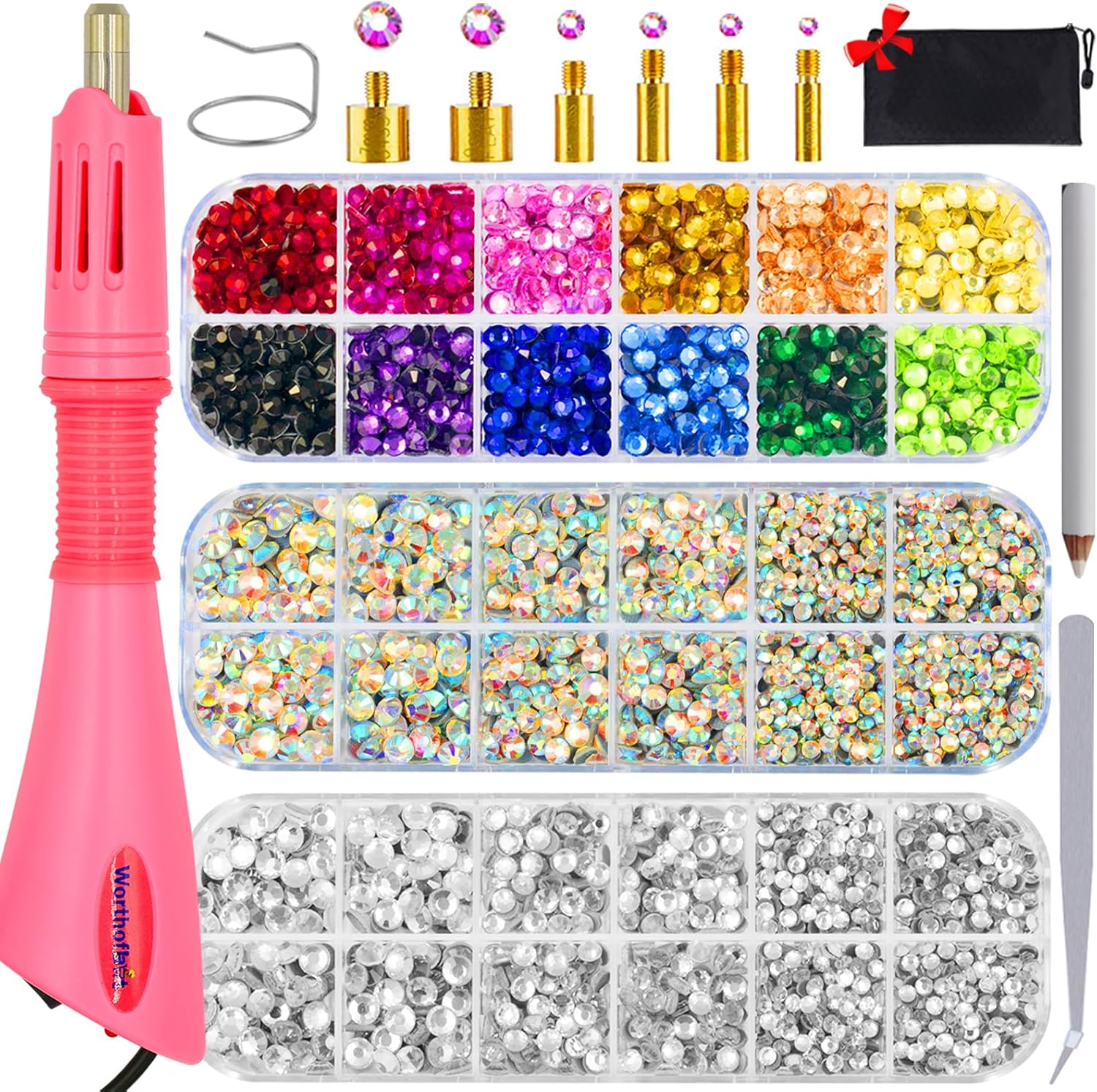 Worthofbest Hotfix Rhinestone Setter