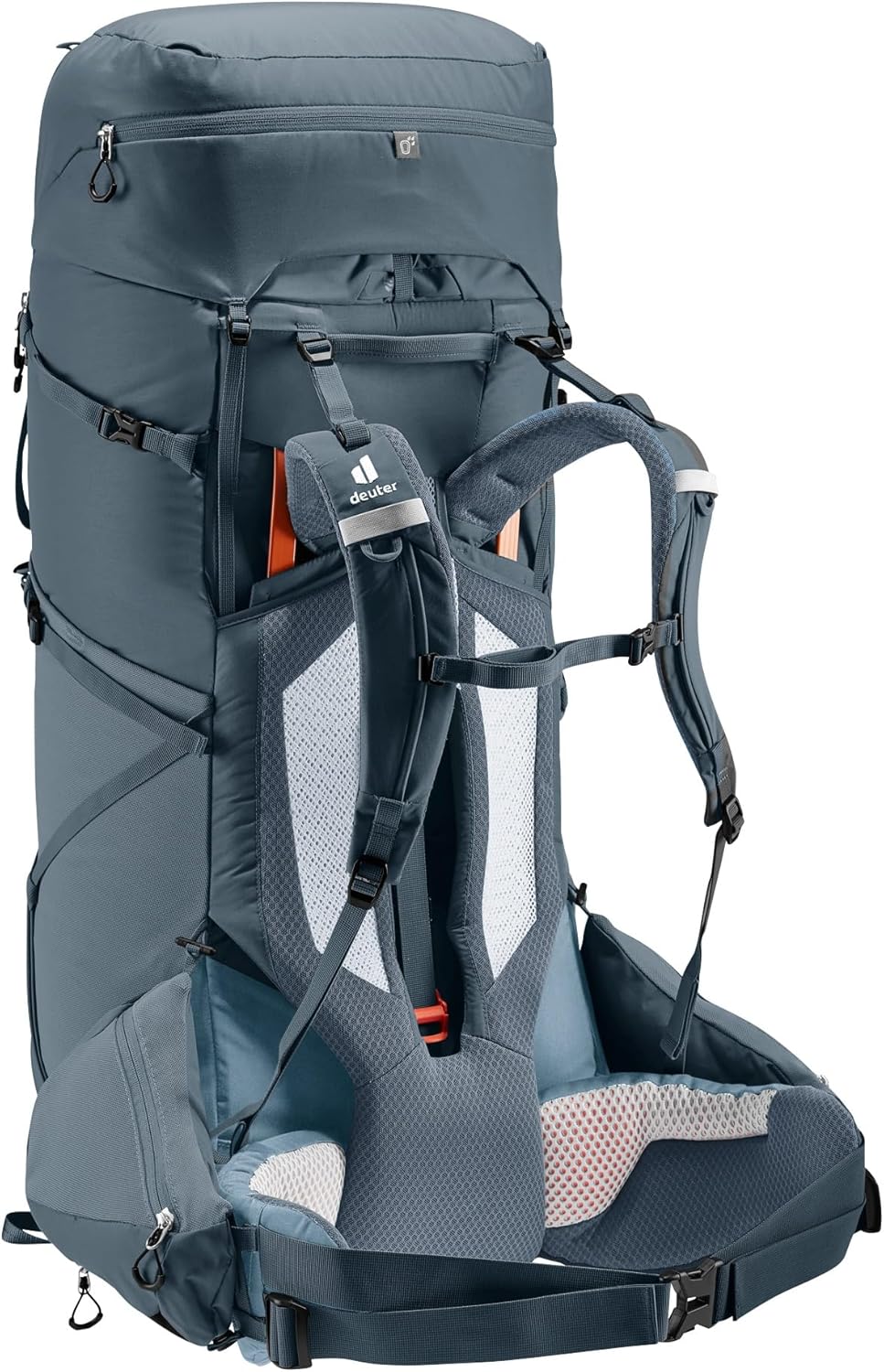 Deuter Aircontact Core 70+10L Hiking Backpack - Graphite-Shale