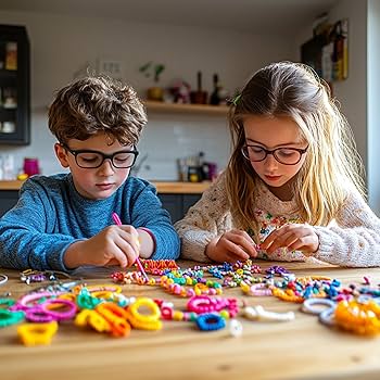 Tuilful 600+ Glow In Dark Loom Bands Refill Pack With Hook Tool And Colorful S Clips Art Craft Refills For DIY Bracelet Making Refill Kit (600+) - Online Marketplace