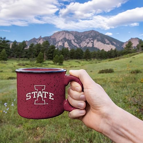 Miniatura 436 de Rico Industries NCAA Utah Utes - Taza de café personalizada de 12 onzas con logotipo grabado con láser profundo, taza de cerámica para acampar con