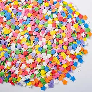 Bayep Rainbow Sprinkles for Cake Decorating Star Bulk Sprinkles for Ice ...