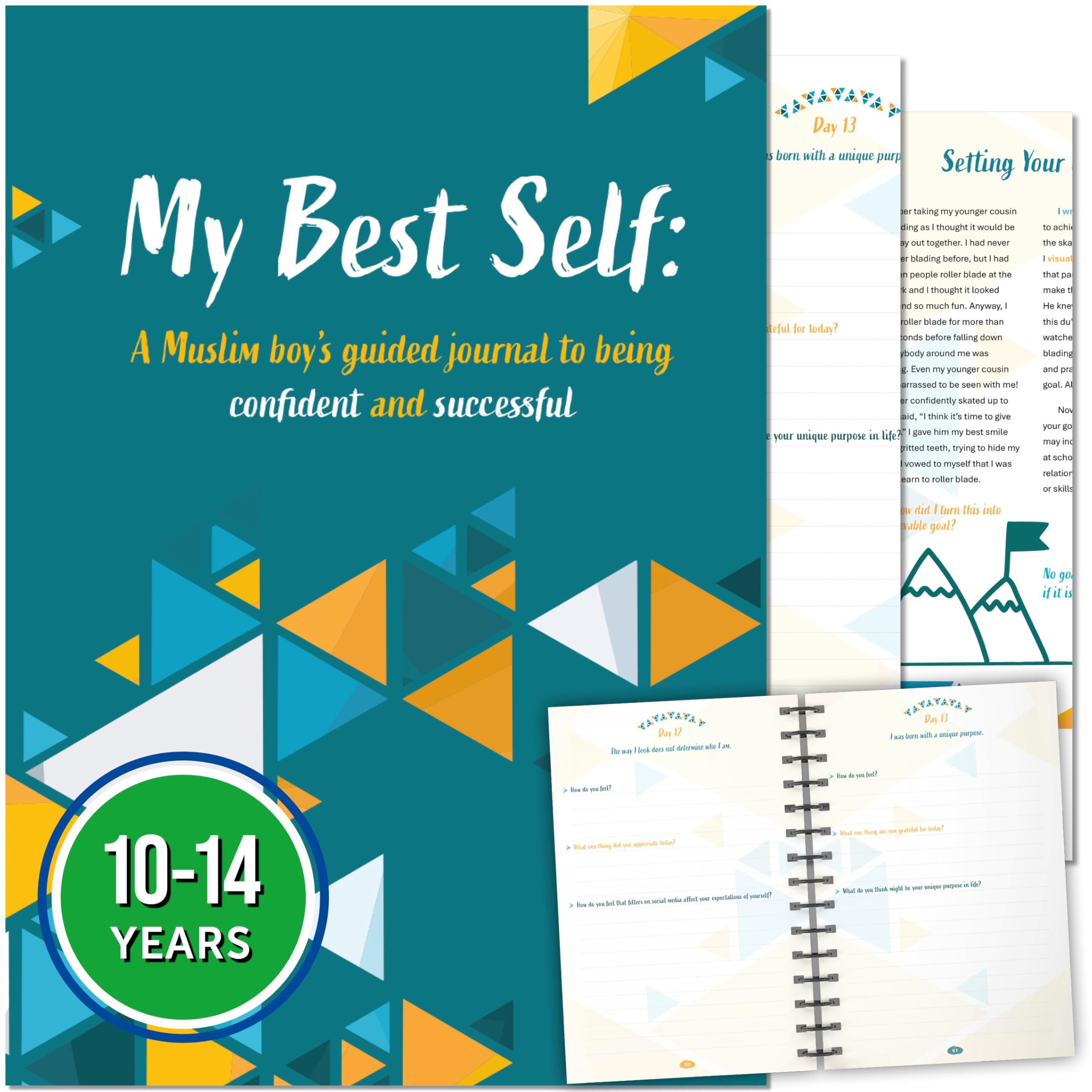 My Best Self: A Muslim boy's guided journal to being confident and successful