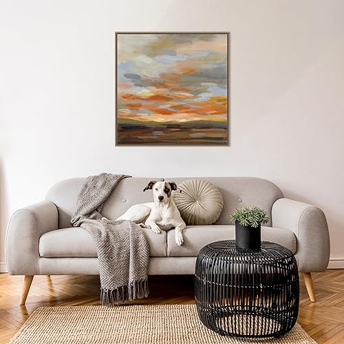 Miniatura 5 de Amanti Art Silvia Vassileva - Lienzo enmarcado para pared, 30 x 30 pulgadas, cielo del desierto alto, por Silvia Vassileva, lienzo enmarcado para