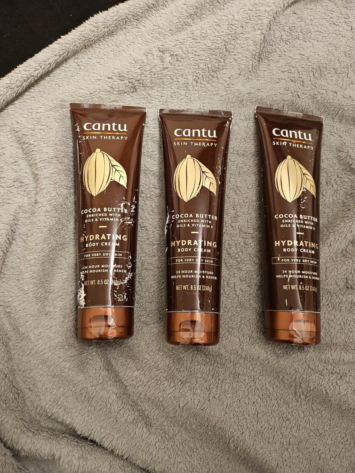 Cantu Skin Therapy Shea Butter Nourishing Body Cream for very Dry Skin, 8.5 Ounce