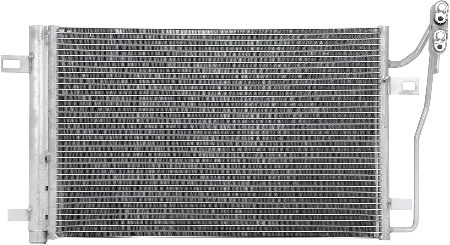 SCITOO Air Conditioning A/C Condenser for 2010-2012 for Ford Fusion 2.5L 2010-2012 for Ford Fusion 3.0L 2010-2011 for Mercury Milan 2.5L 2010-2011 for Mercury Milan 3.0L; Replace: 3786