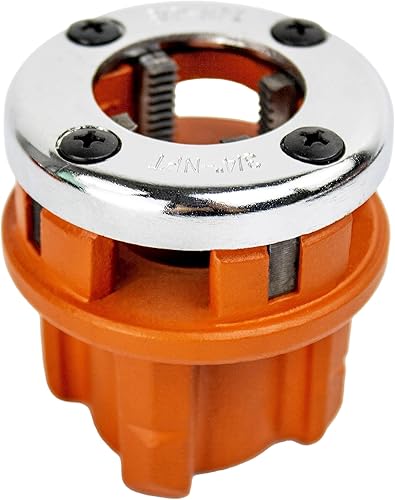 Vista 3 de HFS (R Ratchet Pipe Threader Kit Ratcheting Pipe Threading Tool Set (5dies)