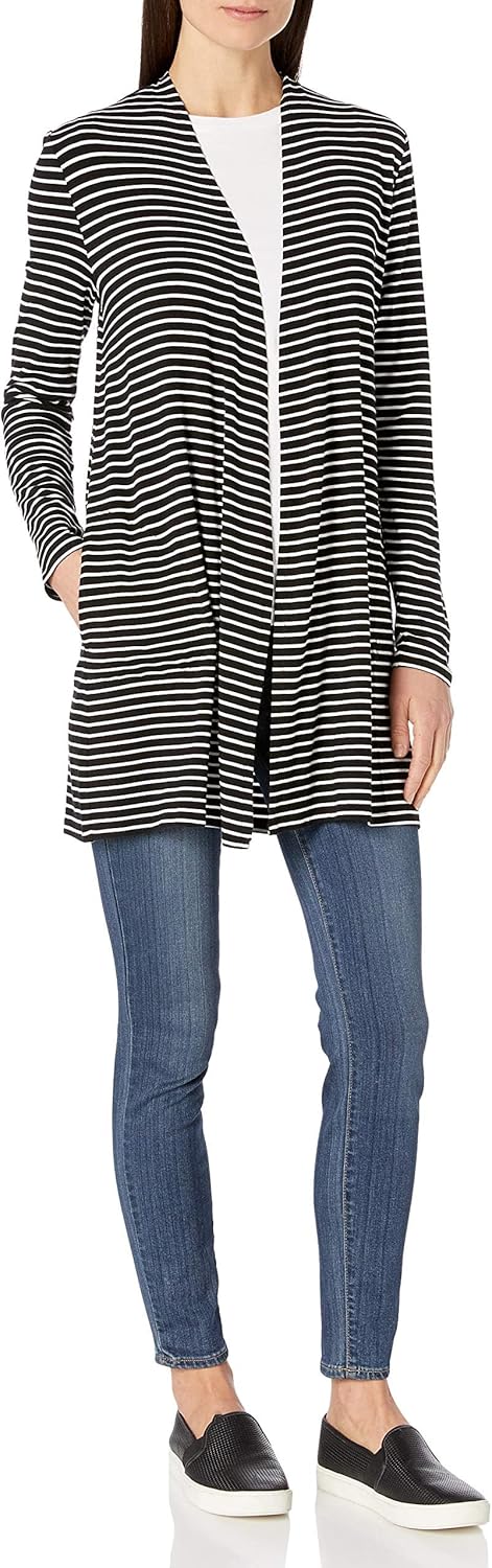 Amazon Essentials Women's Long-Sleeve Open-Front Cardigan - Image 2