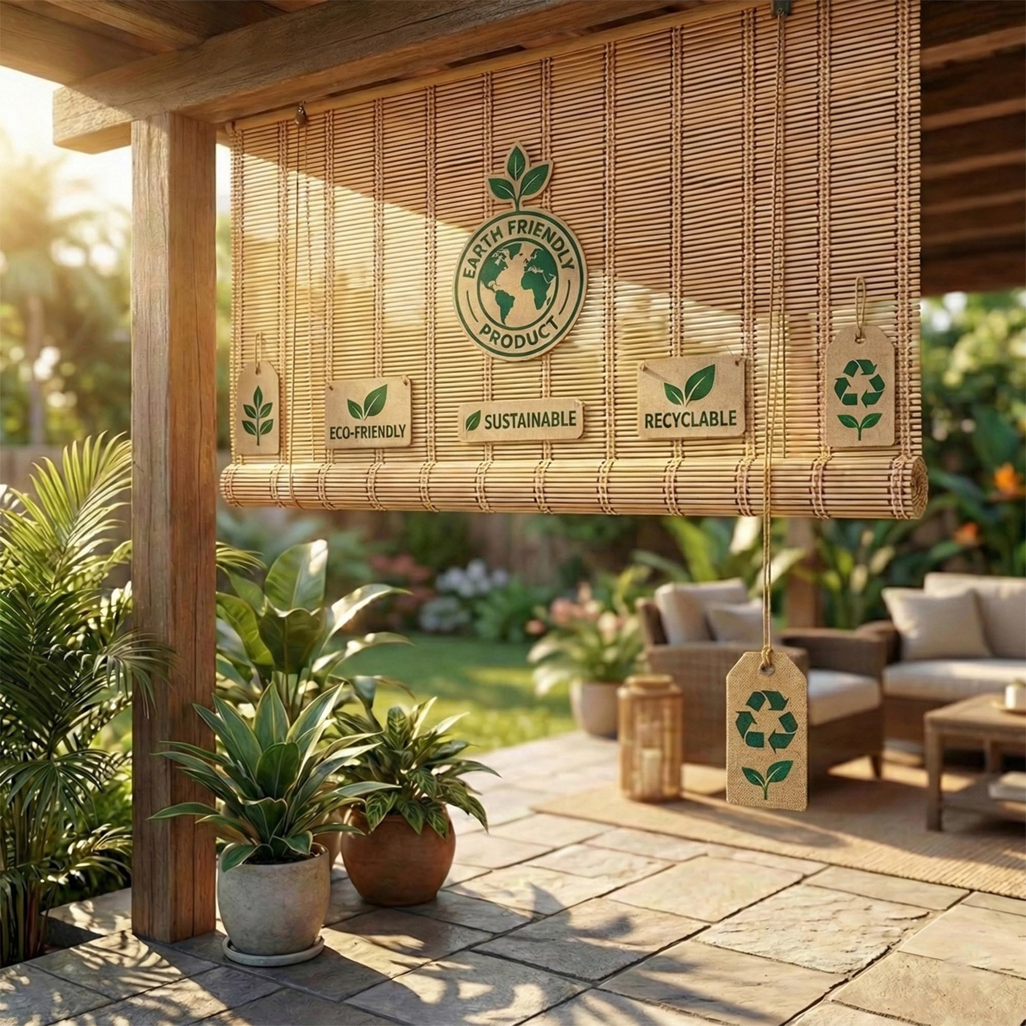 Bamboo Blinds for Balcony - Story@Home -7
